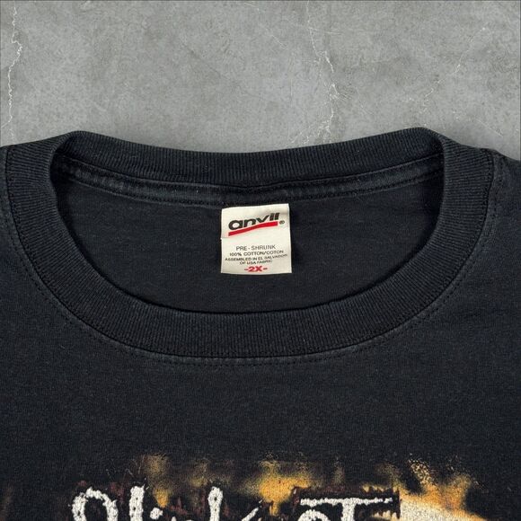 Vintage Y2K Slipknot F*ck it All Self Titled Heavy Metal Rock Band T Shirt - 2XL - Picture 5 of 8